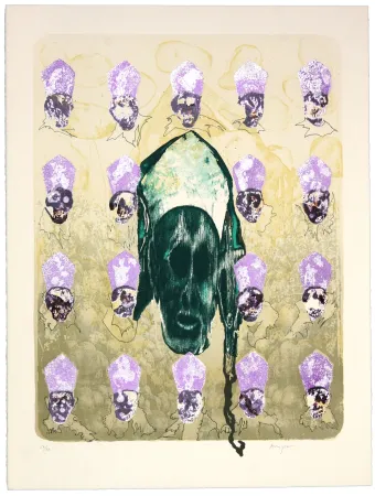 リトグラフ Aritza - Papa Verde