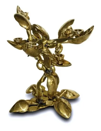 多数の Arman - Candélabre africain