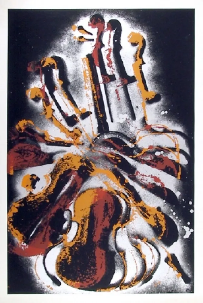 シルクスクリーン Arman - Diabelli Variations