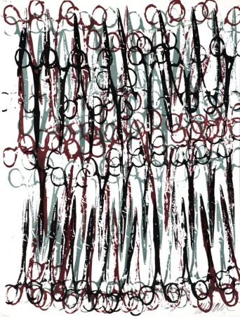 リトグラフ Arman - Gothic