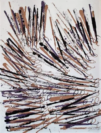 リトグラフ Arman - Gums Galore