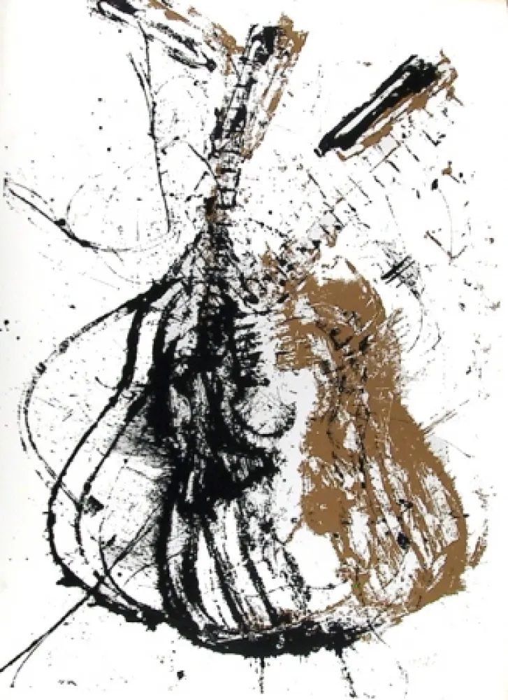 シルクスクリーン Arman -  Homage To Segovia