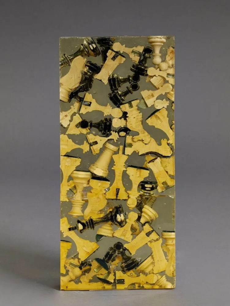 多数の Arman - Hommage a Duchamp. To and for Rose Selavy (scacchi)