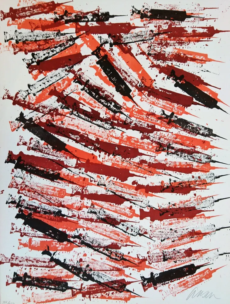 リトグラフ Arman - Hypored