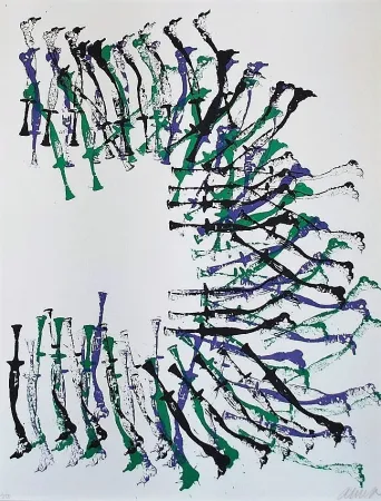 リトグラフ Arman - Imenoteeth