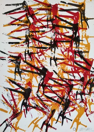 リトグラフ Arman - Inside Story