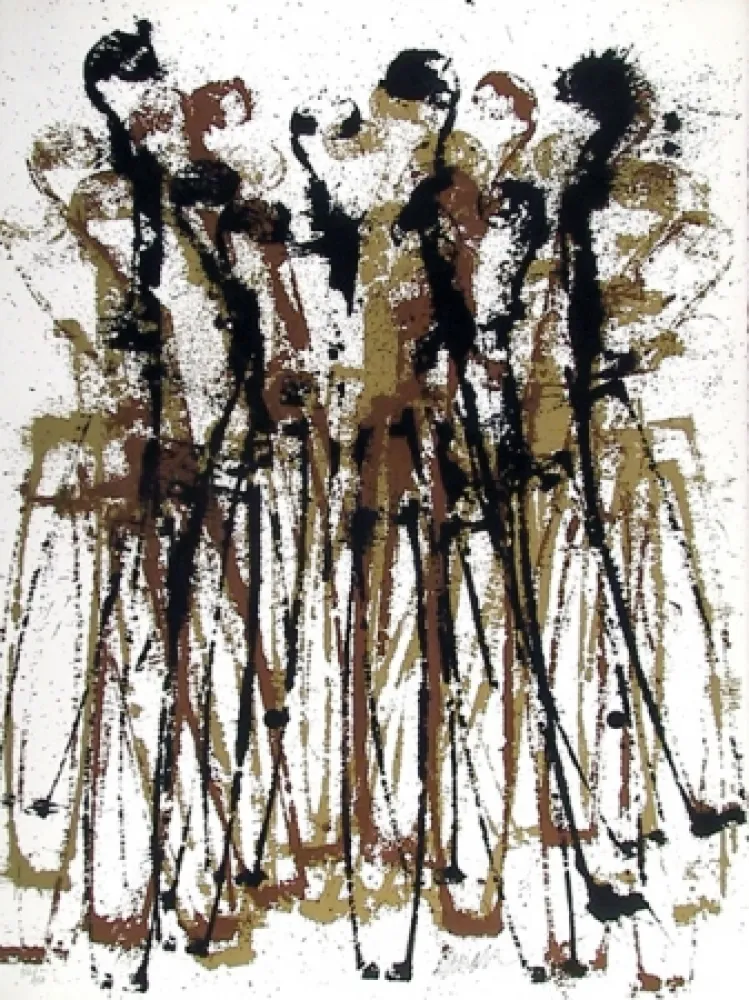 シルクスクリーン Arman - Intermission