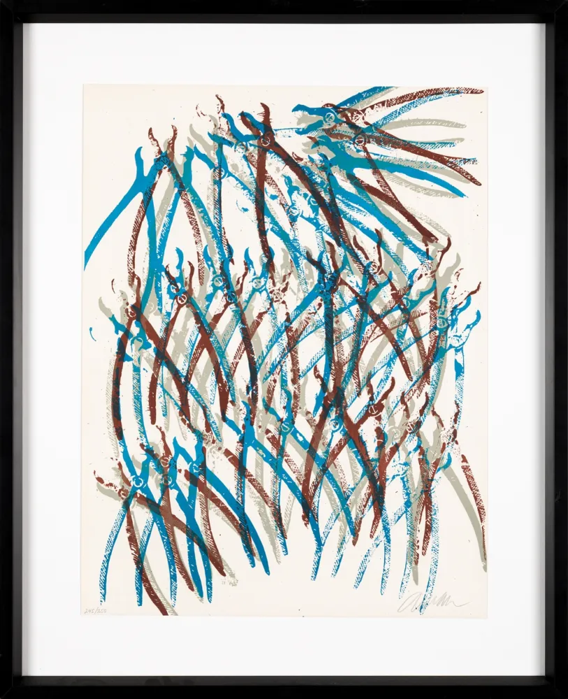 リトグラフ Arman - Jaws