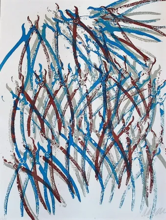 リトグラフ Arman - Jaws