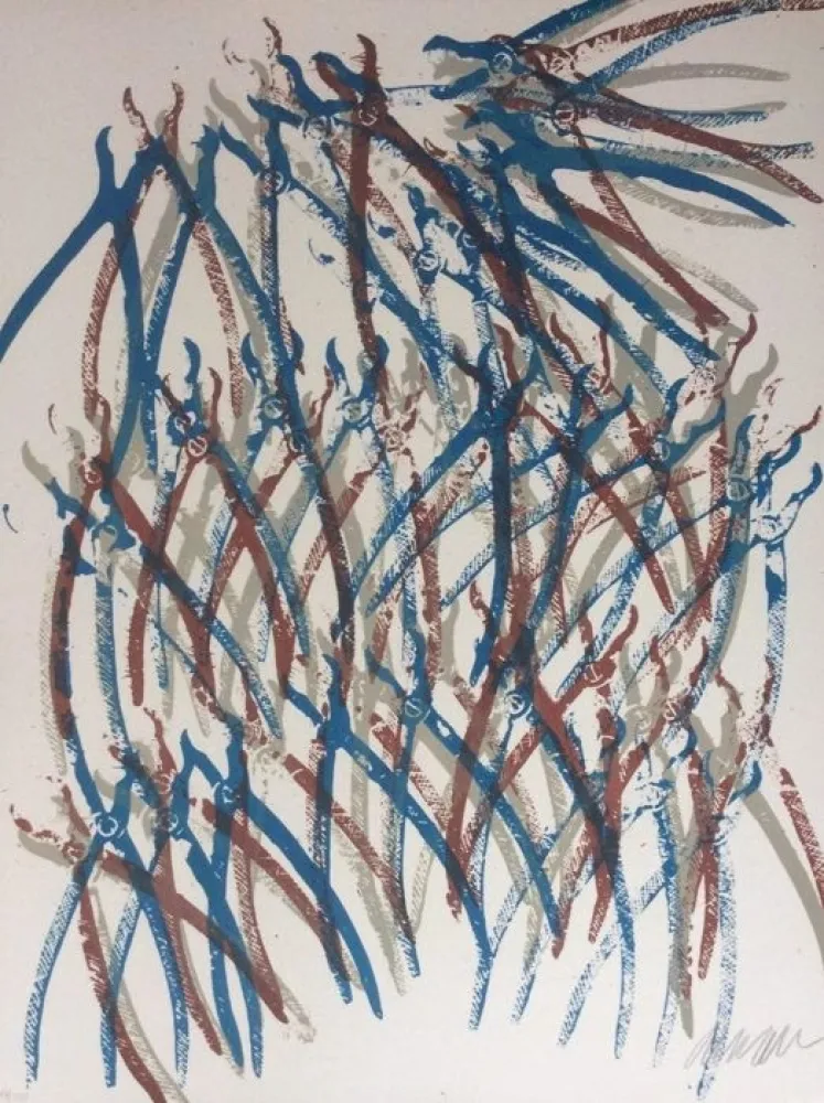 リトグラフ Arman - JAWS