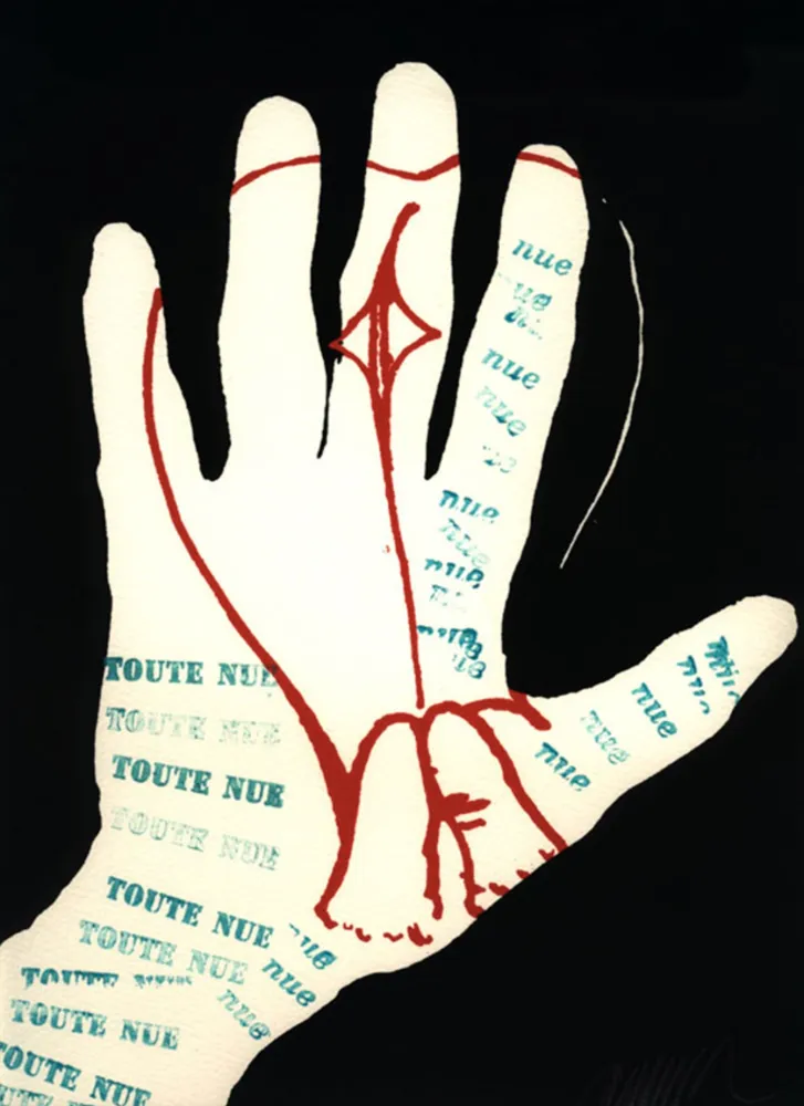 シルクスクリーン Arman - Nu (collection Naked)