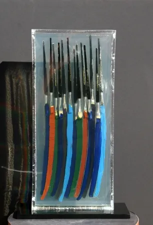 リトグラフ Arman - Paintbrushes I