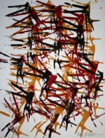 リトグラフ Arman - Pinces