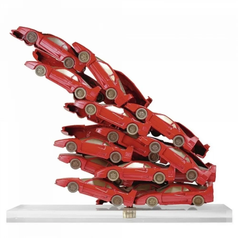 リトグラフ Arman - RAMPANTE N. 1