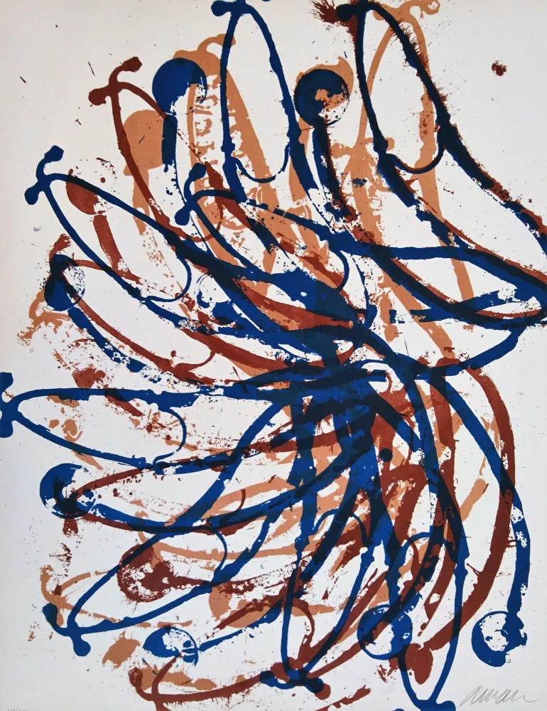 リトグラフ Arman - Rien ne bat plus !