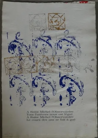 挿絵入り本 Arman - Ritournelle pour Saint Michel l'Observatoire