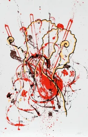 シルクスクリーン Arman - Sans titre