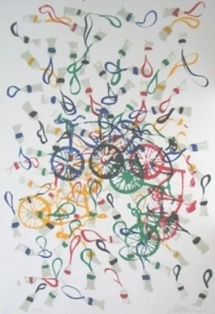 リトグラフ Arman - Sans titre