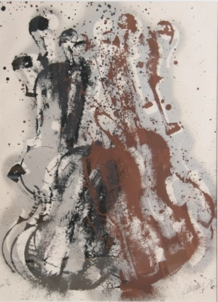 シルクスクリーン Arman - Shapely