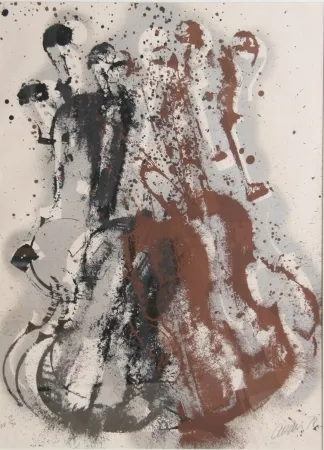 シルクスクリーン Arman - Shapely