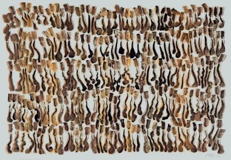 シルクスクリーン Arman - Tubes de gouache