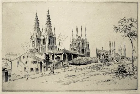 彫版 Arms - Burgos (a.k.a. A Spanish Town Revisited)