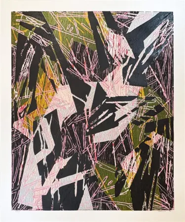 木版 Arnoldi - Untitled