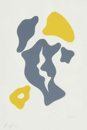 リトグラフ Arp - Ceuillette