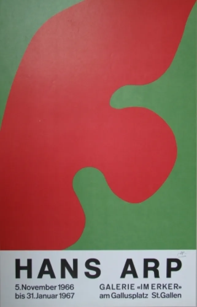 リトグラフ Arp - Composition