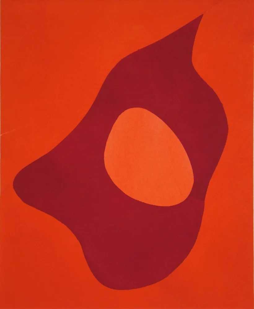 ステンシル Arp - Composition abstrait