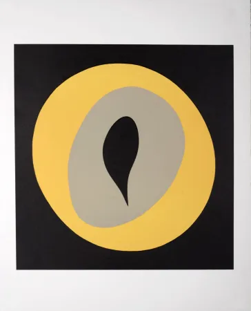 木版 Arp - Composition (B)