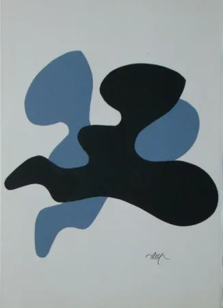 木版 Arp - Die Menschen sind wie die Fliegen