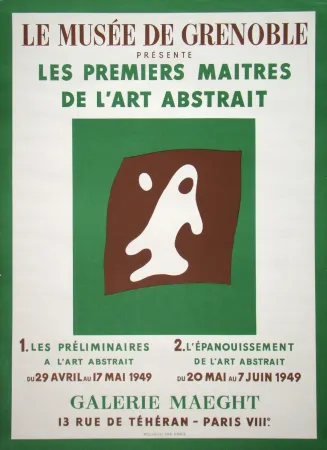 掲示 Arp - Les premiers maîtres de l'art abstrait