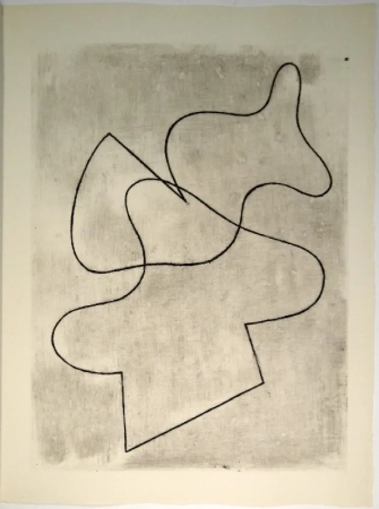 挿絵入り本 Arp - Vers le blanc infini