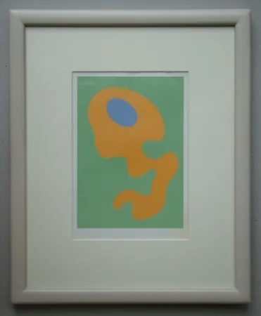 リトグラフ Arp - Wolkengeschöpf