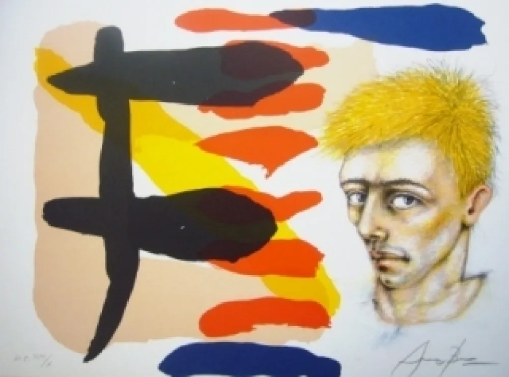 リトグラフ Arranz-Bravo - Sans titre