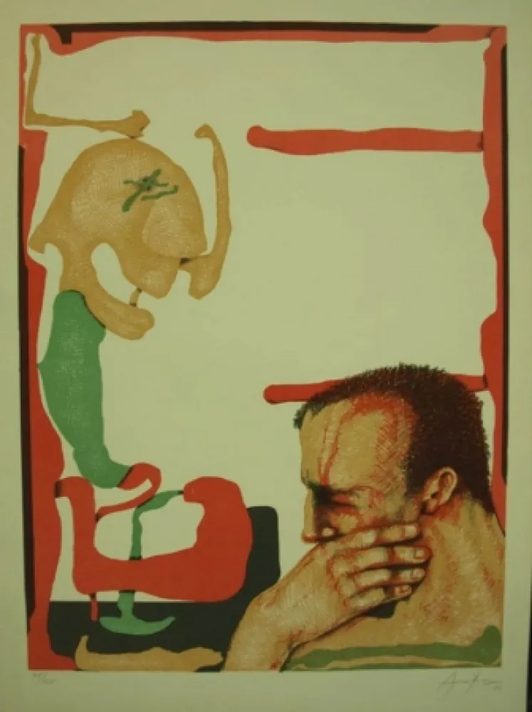 リトグラフ Arranz-Bravo - S/T