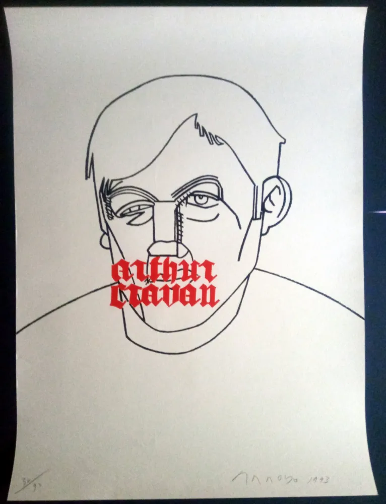 シルクスクリーン Arroyo - Arthur Cravan aprés le Combat contre J.Johnson