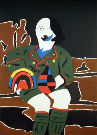 リトグラフ Arroyo - Il Pittore di Monaco