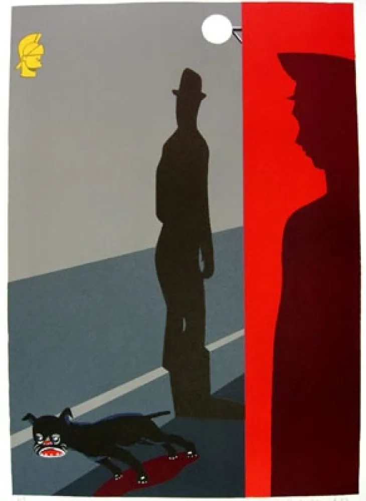 リトグラフ Arroyo - LA CARRETERA