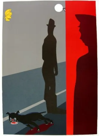 リトグラフ Arroyo - LA CARRETERA