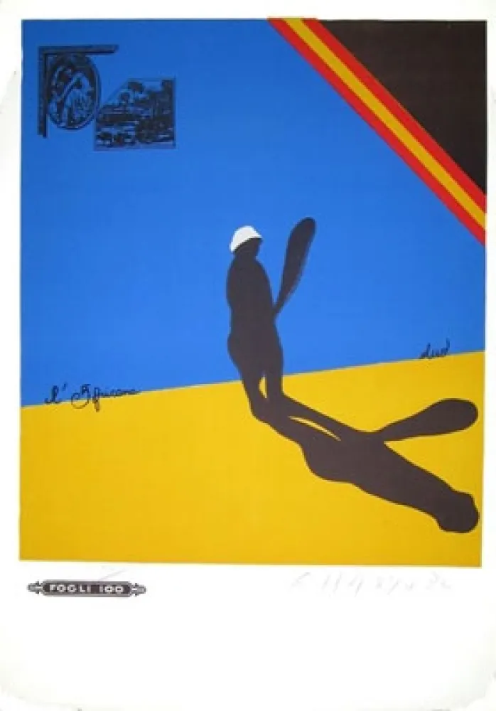 リトグラフ Arroyo - L'AFRICANA