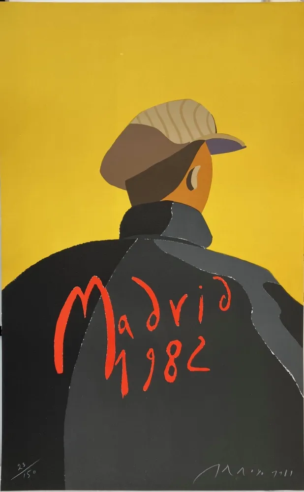 リトグラフ Arroyo - Madrid 