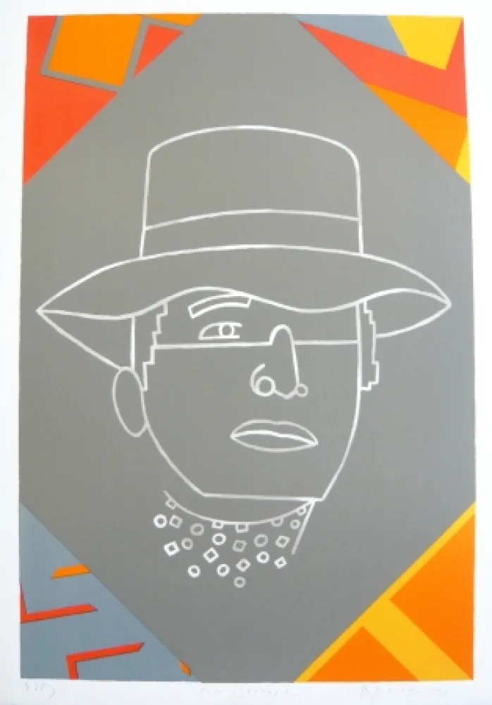 リトグラフ Arroyo - Portrait