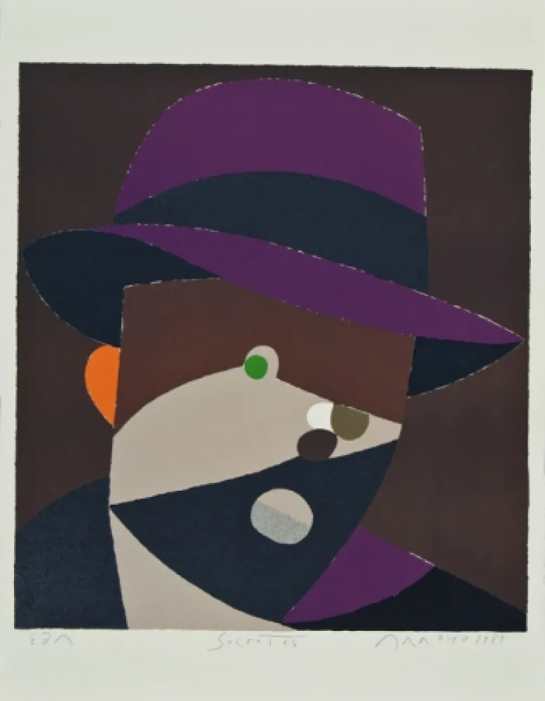 リトグラフ Arroyo - Sócrates