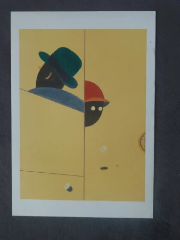 リトグラフ Arroyo - Tennis