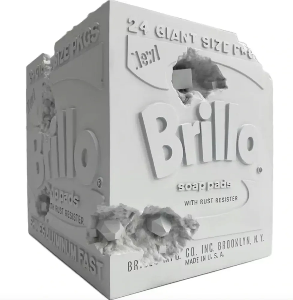 多数の Arsham - Eroded Brillo Box Figure