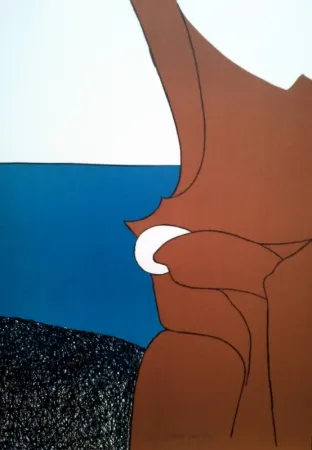 リトグラフ Artigas - LE BIJOU BLANC