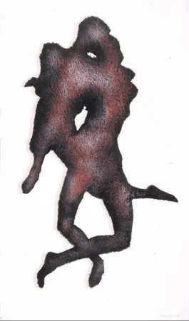 シルクスクリーン Artschwager - Liebespaar (Lovers)