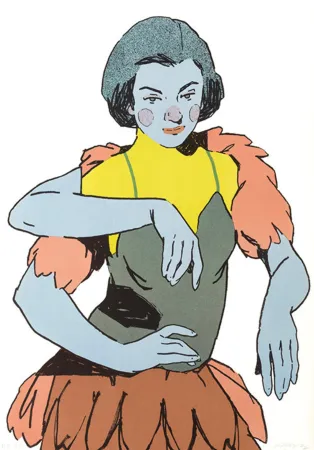 リトグラフ Aryz - El festejo-2